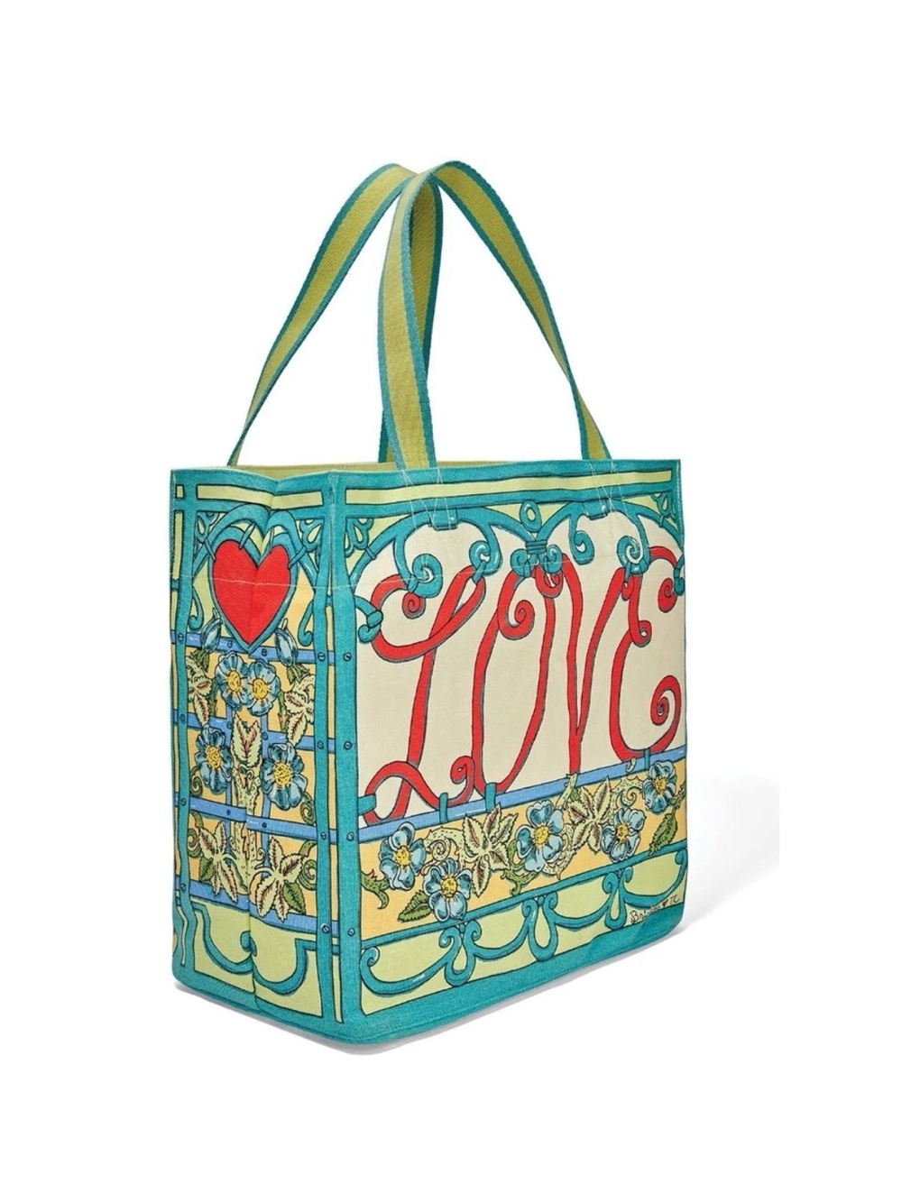 Brighton Love Canvas Tote NEW